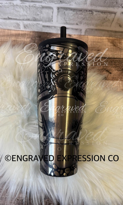 Engraved Nurse Tumbler - Custom RN Gift | Brumate Era 40oz Insulated Mug
