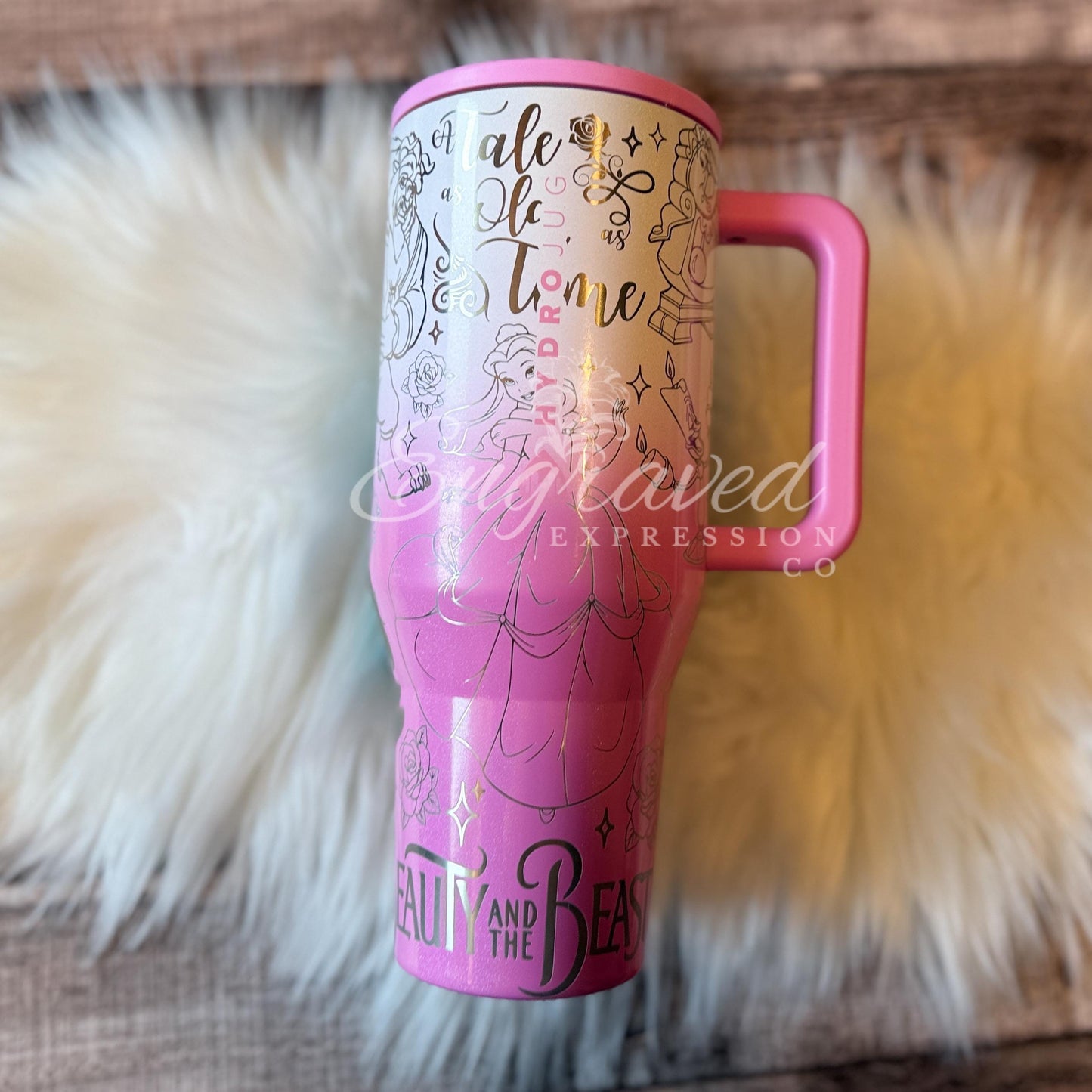 Engraved Hydrojug Traveler - 40oz Leakproof Travel Tumbler | Candy Coated Limited Edition