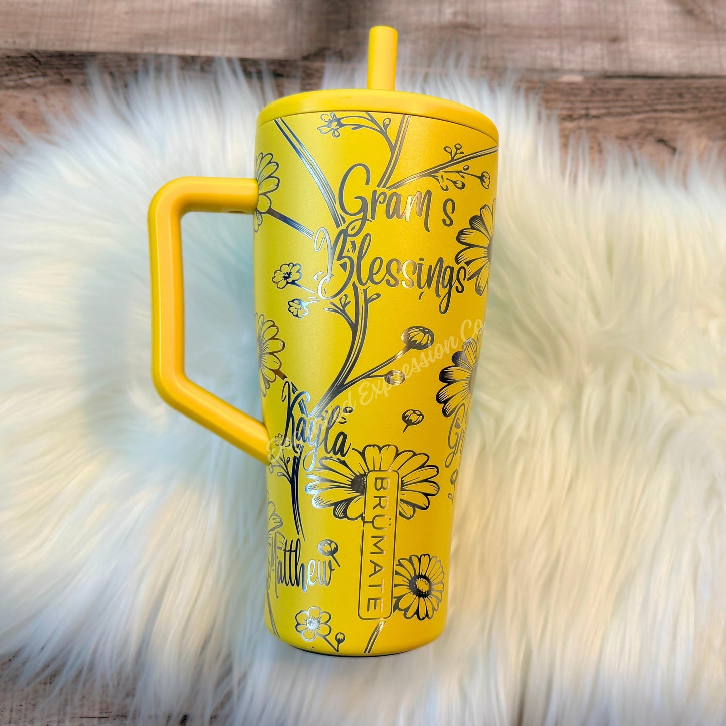 Engraved Brumate Tumbler | Personalized Grandma Gift | 40oz Stainless Steel Cup