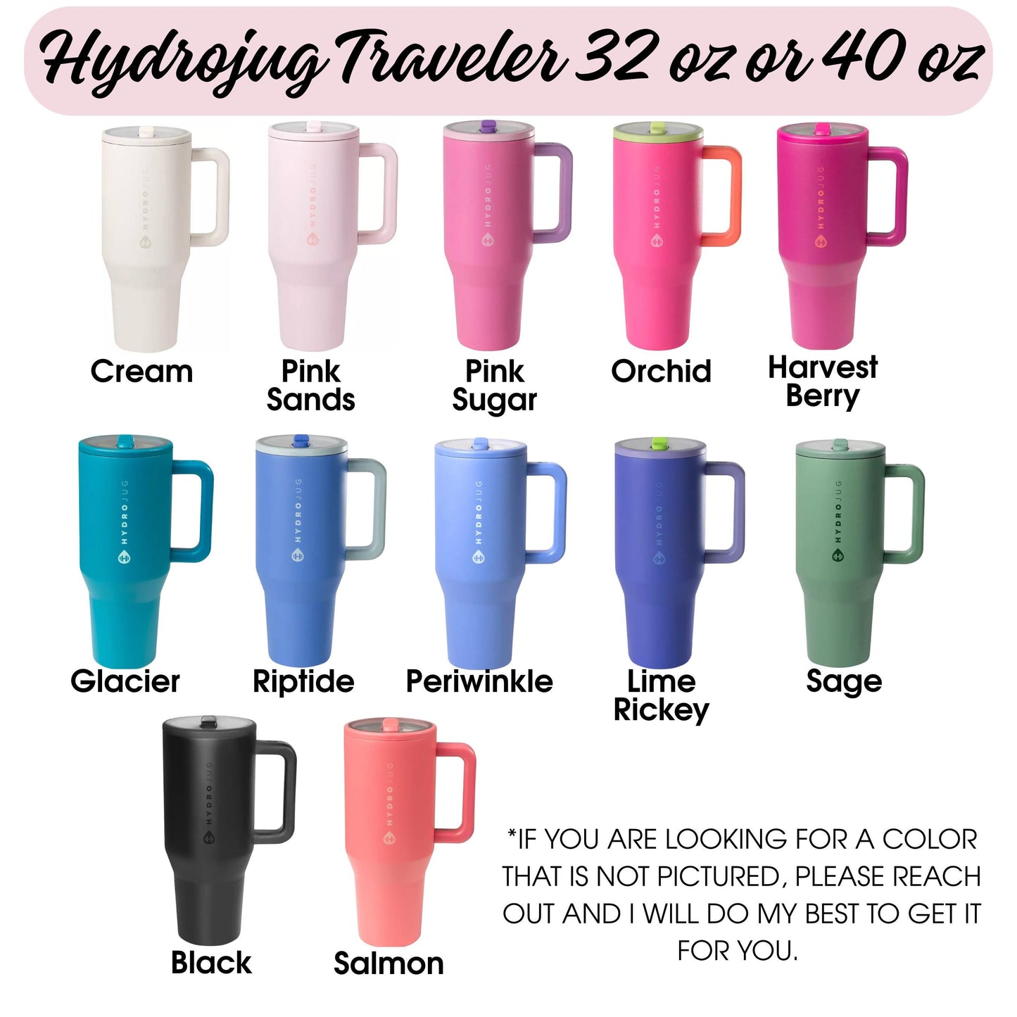 Laser Engraved HydroJug Neon Wave Tumbler – Sloth Design, Powder-Coated Finish