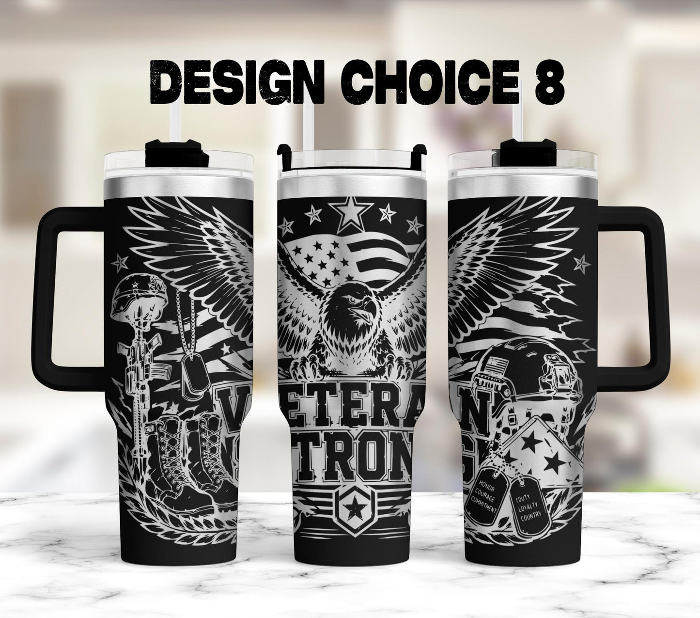 Engraved YETI Tumbler – America 250 Patriotic Drinkware | Limited Edition Cup