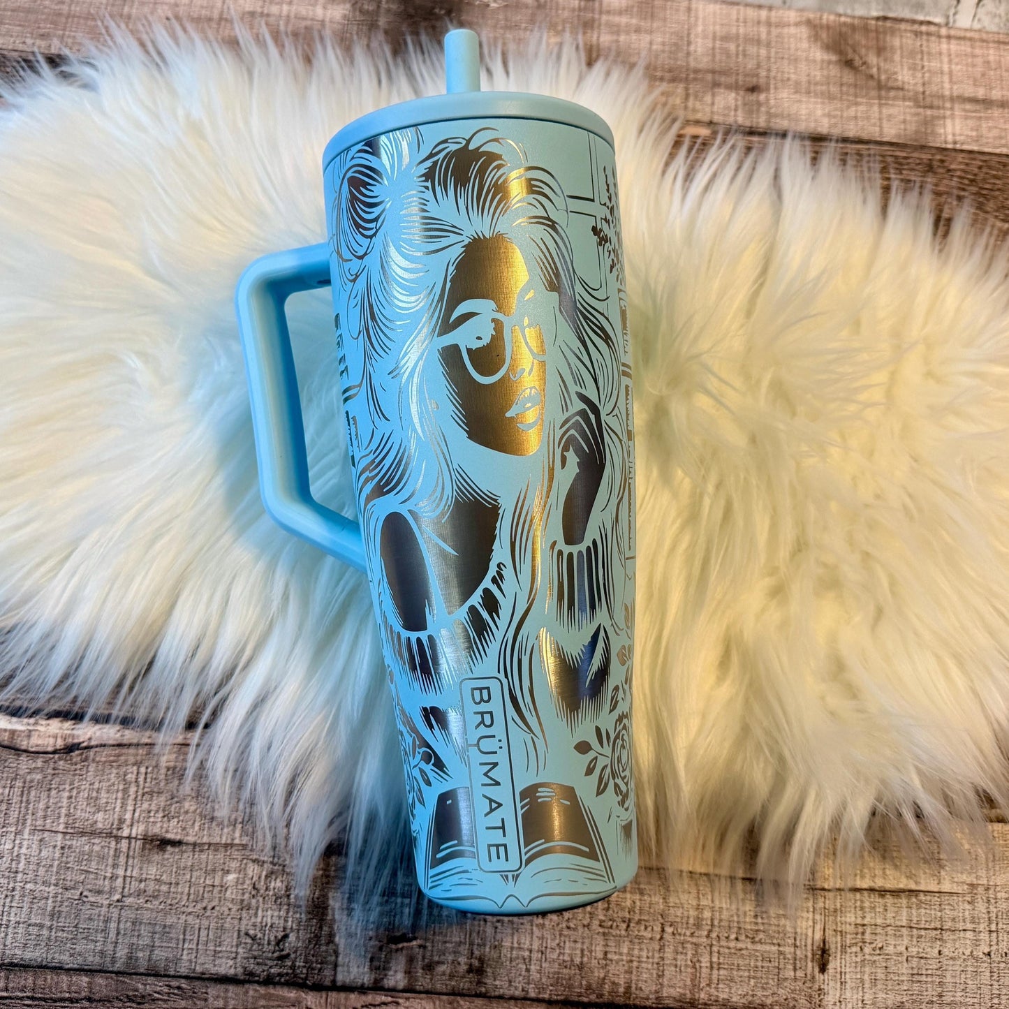Engraved Brumate Tumbler – Glacier Brumate Era Cup with Full Wrap Engraving