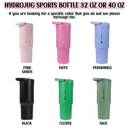 Engraved Owala Tumbler – 40oz Magnolia Floral Boho Style Insulated Drink Cup