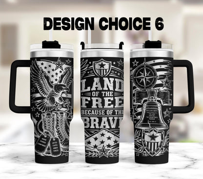 Engraved YETI Tumbler – America 250 Patriotic Drinkware | Limited Edition Cup