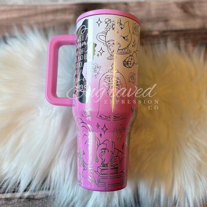 Engraved Hydrojug Traveler - 40oz Leakproof Travel Tumbler | Candy Coated Limited Edition