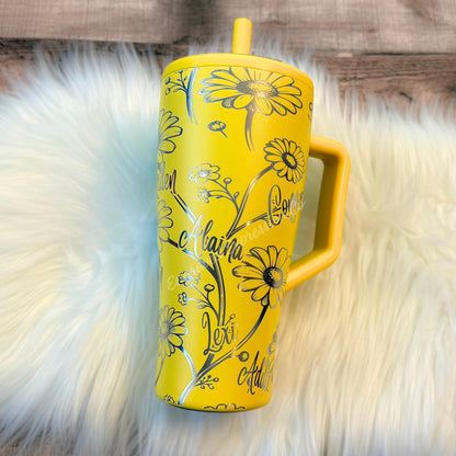 Engraved Brumate Tumbler | Personalized Grandma Gift | 40oz Stainless Steel Cup