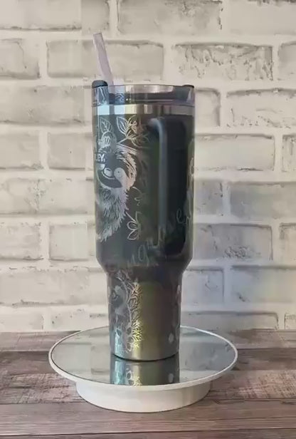 Engraved Stanley Tumbler – Stainless Steel Double Wall Vacuum Insulated Cup