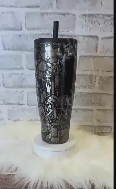 Engraved Nurse Tumbler - Custom RN Gift | Brumate Era 40oz Insulated Mug