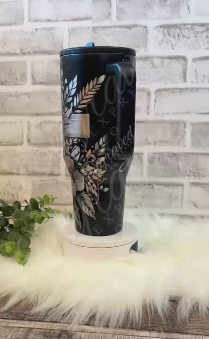 Engraved Hydrojug Tumbler - Custom Laser Engraved Travel Mug | Faith Inspired Drinkware